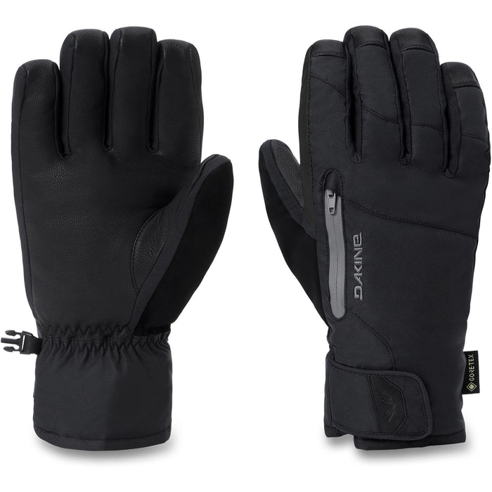 Dakine Titan 2.0 Leather DLX Gore-Tex Short Gloves Mens Large Black w/ Liner New