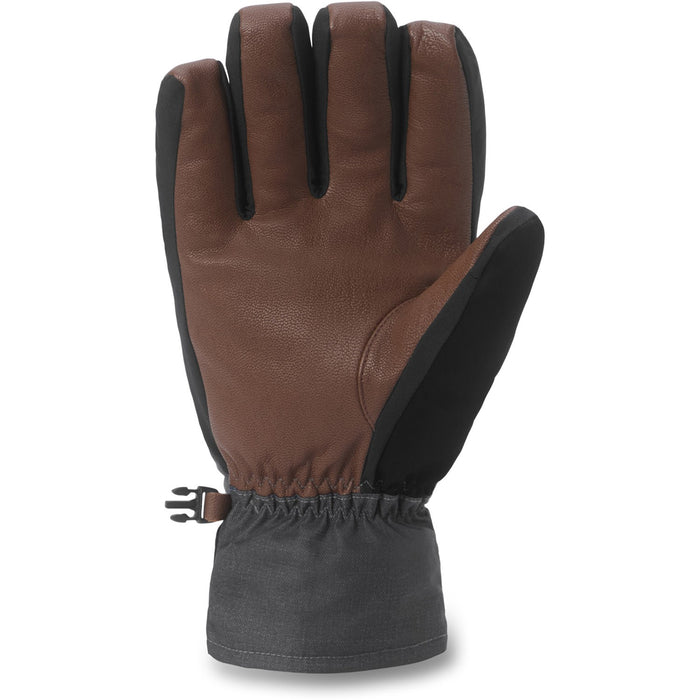 Dakine Titan 2.0 Leather DLX Gore-Tex Short Gloves Mens Large Carbon Heather New