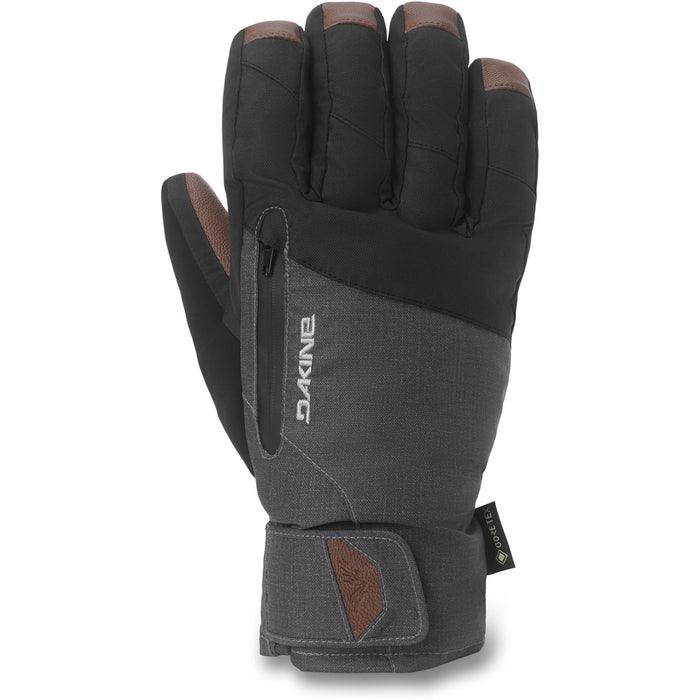 Dakine Titan 2.0 Leather DLX Gore-Tex Short Gloves Mens Large Carbon Heather New