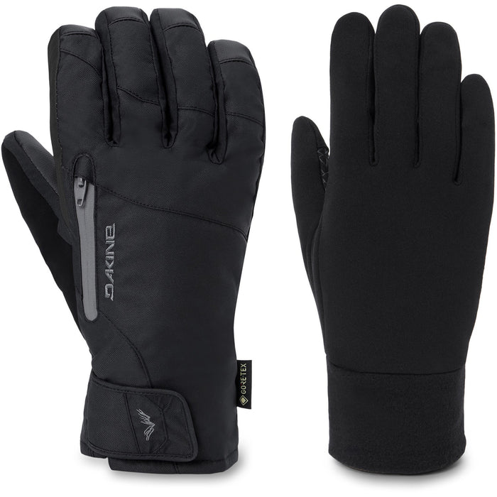 Dakine Titan 2.0 Gore-Tex Short Gloves Men's Large Black w/ Removable Liners New