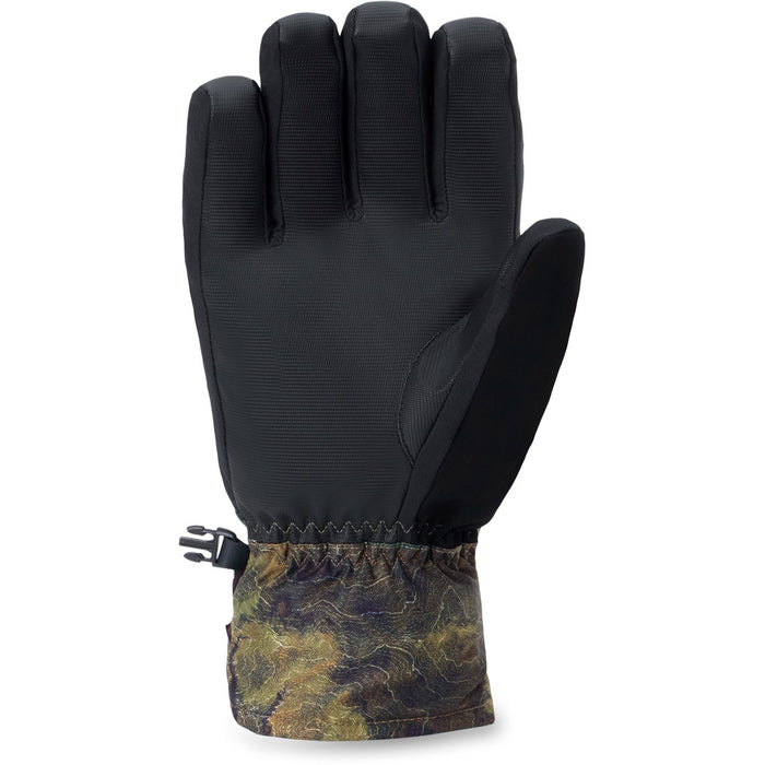 Dakine Titan 2.0 Gore-Tex Short Gloves Mens Large Earth Topo w/ Removable Liners