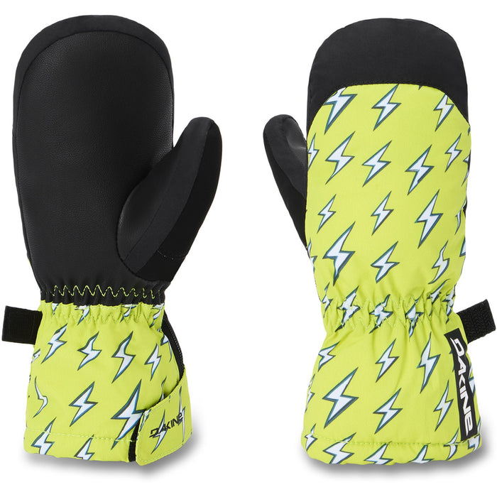 Dakine Toddler Astro Snowboard Mitts Medium 2-3 yrs Lightning Strike Kids New
