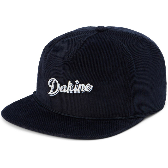 Dakine Tour Unstructured Cap Adjustable Strap Flat Brim Hat Black / White New