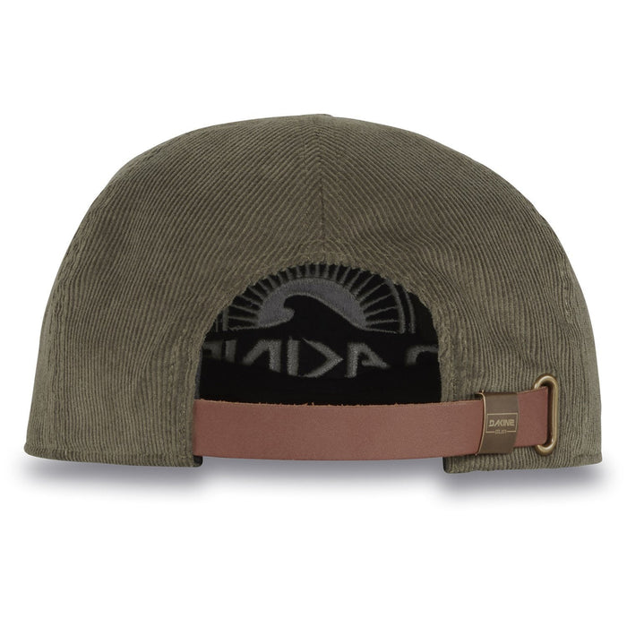 Dakine Tour Unstructured Cap Adjustable Strap Back Flat Brim Hat Utility Green