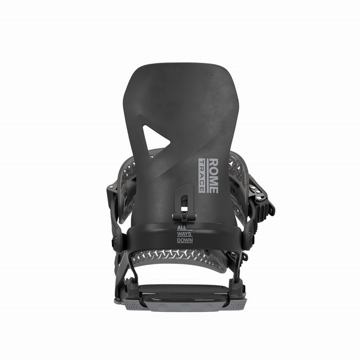 Rome Trace AW Snowboard Bindings L/XL Men's US 10.5-12.5 Black New 2026