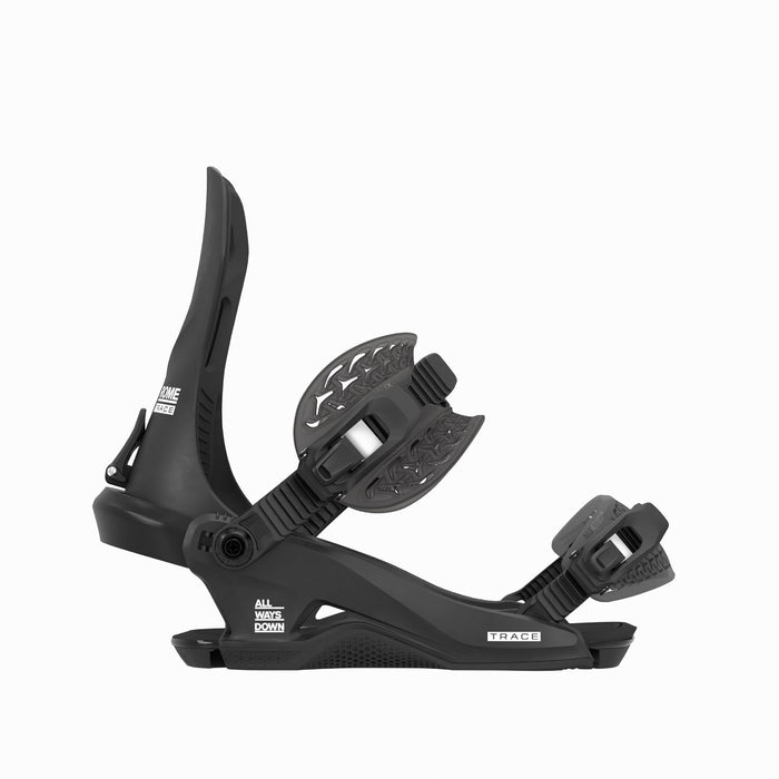 Rome Trace HW Snowboard Bindings Small Men's US 5-7 Black 2027