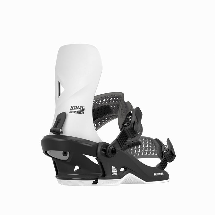 Rome Trace HW Snowboard Bindings M/L Men's US 7.5-10 White New 2026