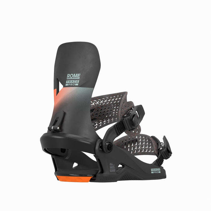 Rome Trace HW Pro Snowboard Bindings L/XL Mens US 10.5 - 13 Black/Slate New 2026
