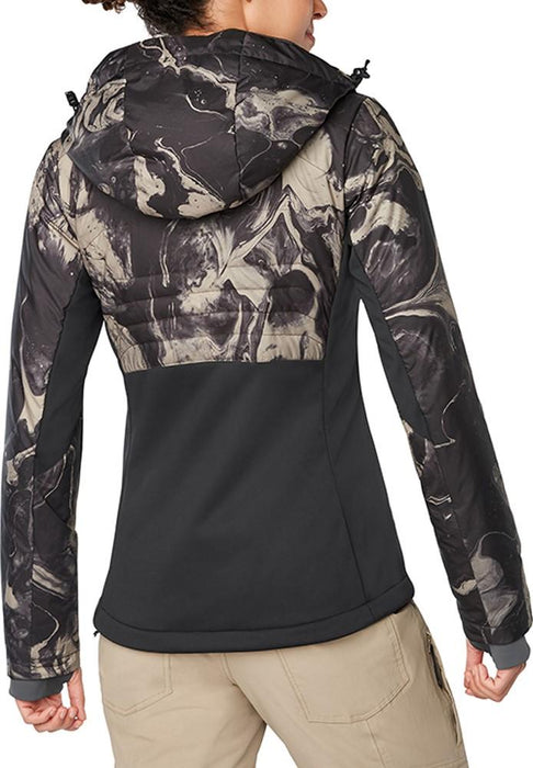 Dakine Transfer Insulator Down Midlayer Jacket, Women's Medium, Tempest / Black