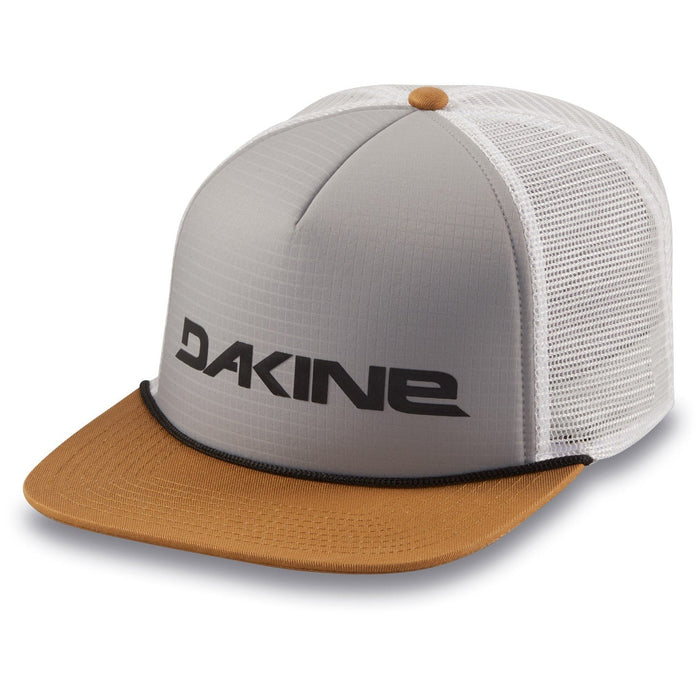 Dakine Traveler Trucker Flat Brim Snapback Hat Griffin Grey New