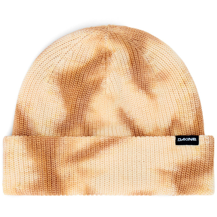 Dakine Tyler Beanie Tie Dye Rib Knit Cuffed Unisex Burnt Ochre New