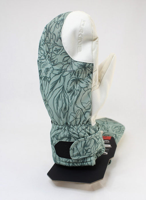 Dakine Tahoe Ski and Snowboard Mitts Women's Medium Poppy Iceberg / White New