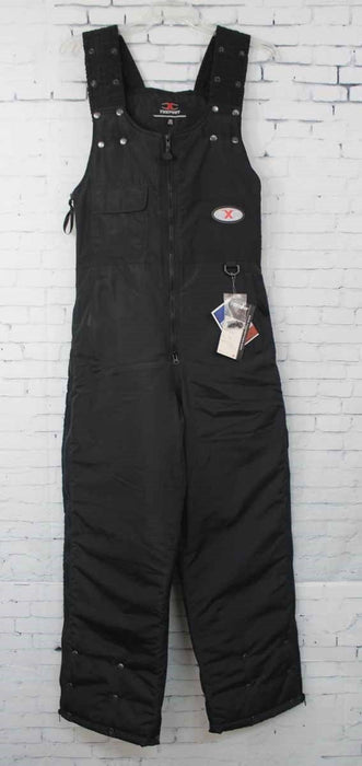 Texport Standard Nylon Snowmobile Bib Pants Women's XS Black New