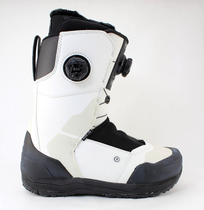 Ride Torrent Double Boa Snowboard Boots Men's Size 9 White New 2024