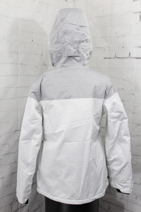 686 Treasure Insulated Snow Jacket, Women's Large, White Engineered