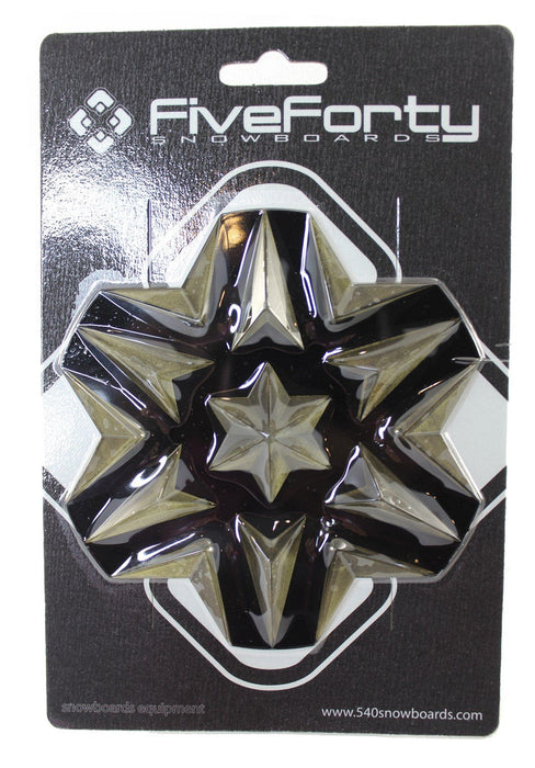 FiveForty 540 UFO Stomp Snowboard Stomp Pad, Black Translucent, New, 5" x 4.75"