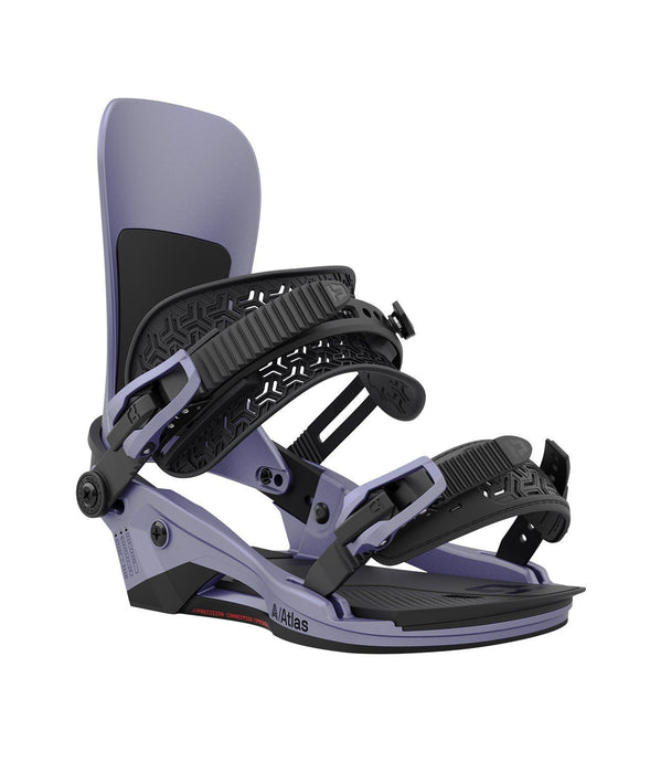 Union Atlas Snowboard Bindings Men's Size Large (10.5+) Metallic Purple New 2024