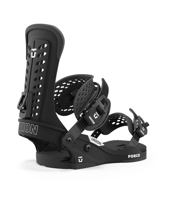 Union Force Classic Snowboard Bindings, Men's Medium (US 8-10), Black New 2026
