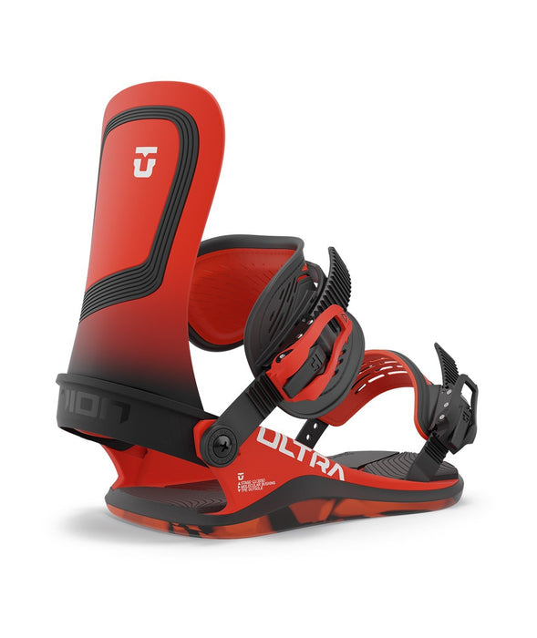 Union Ultra Snowboard Bindings, Men's Large (US 10.5+), Hot Red New 2024