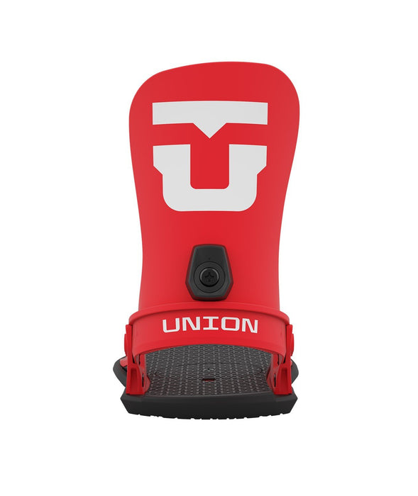 Union Strata Snowboard Bindings, Men's Large (US 10.5+), Red New 2024