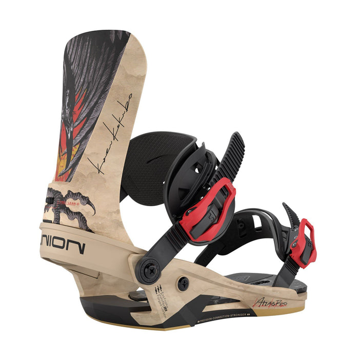 Union Atlas Pro Snowboard Bindings Men's Medium US 8-10 Kazu Kokubo New 2026