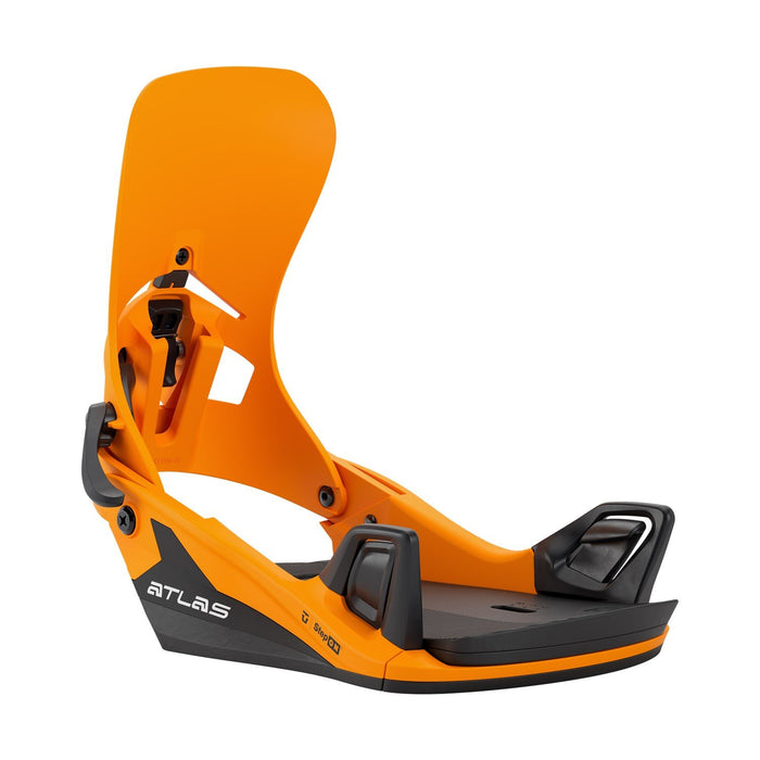 Union Atlas Step On Snowboard Bindings Mens Large (US 11-13) Orange New 2026