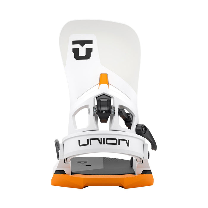 Union Atlas Step On Snowboard Bindings Mens Large (US 11-13) White / Orange 2026
