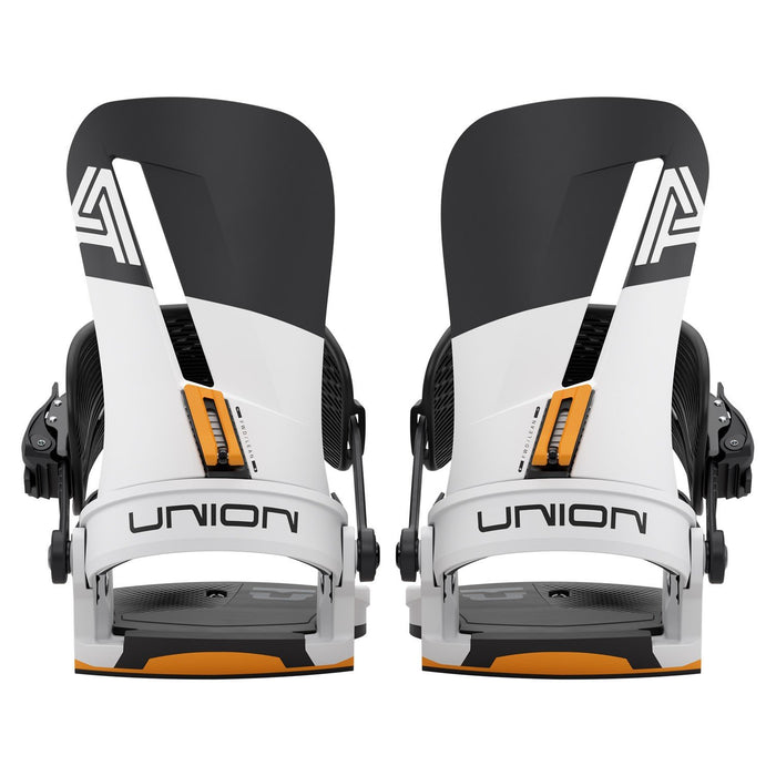 Union Atlas Snowboard Bindings Men's Large (US 10.5-13) White/Orange New 2026