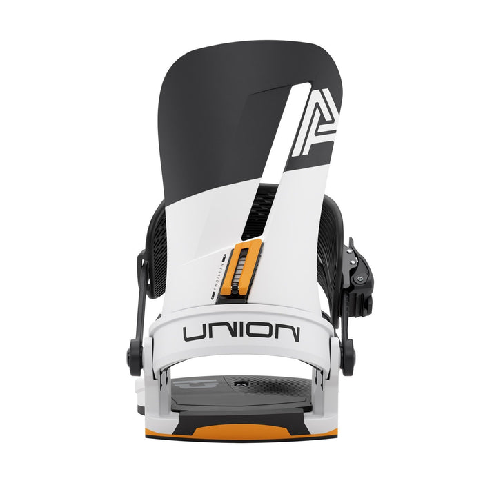 Union Atlas Snowboard Bindings Men's Large (US 10.5-13) White/Orange New 2026