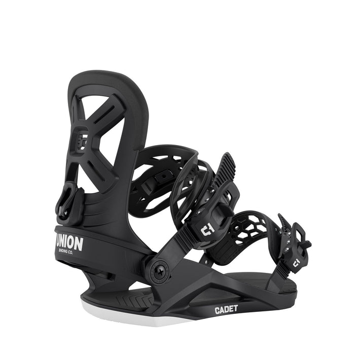 Union Cadet Youth Snowboard Bindings Small (US 3K - 5.5K) Black New 2026