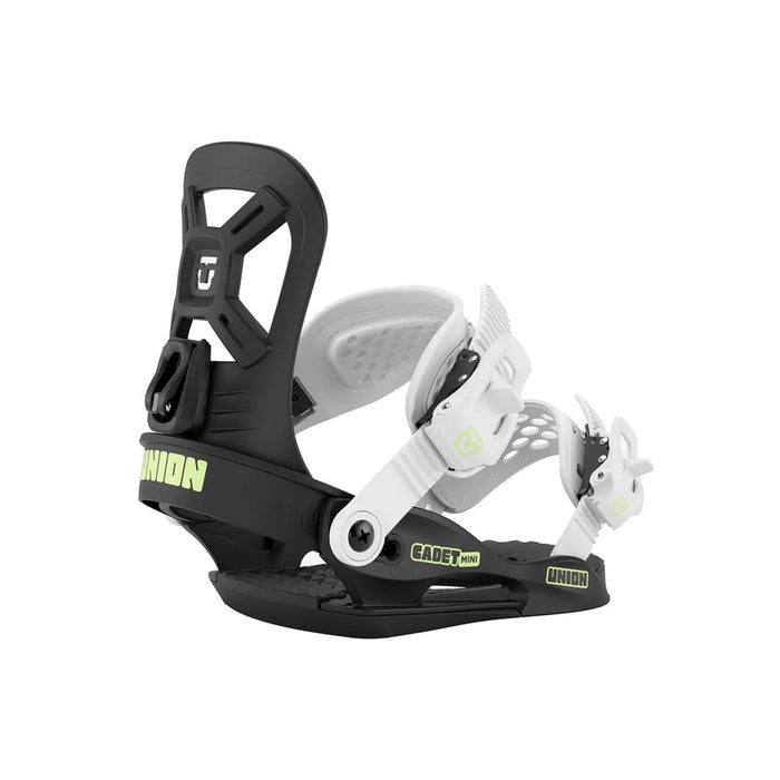 Union Cadet Mini Youth Snowboard Bindings XS (US11K - 3) Black New 2027 Plus Bag