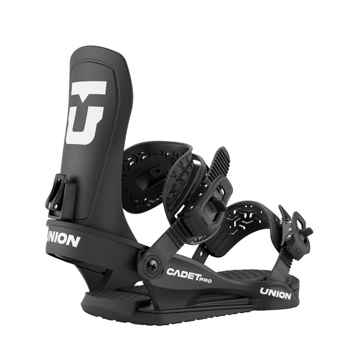 Union Cadet Pro Youth Snowboard Bindings Small (US 3-5.5) Black New 2026