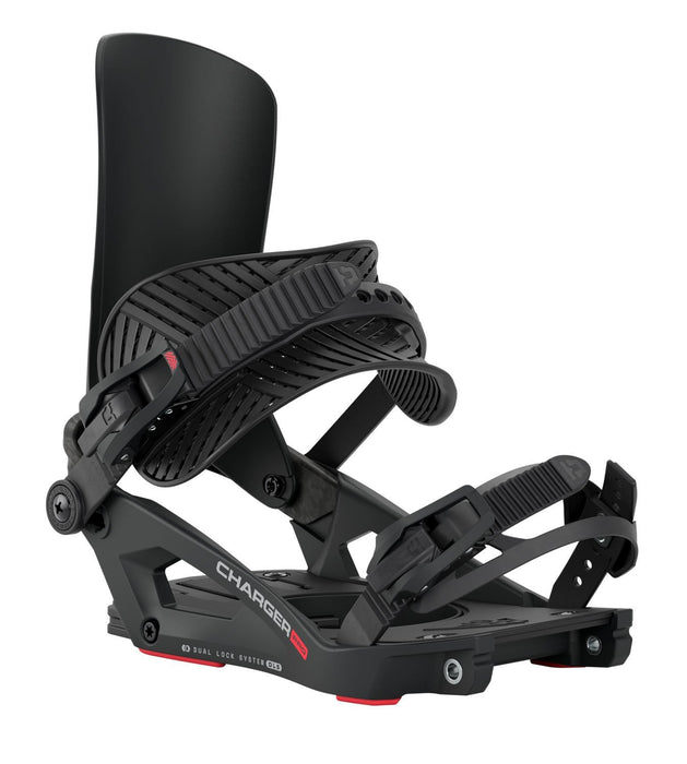 Union Charger Pro Splitboard Snowboard Bindings Medium (US 8-10) Black 2025