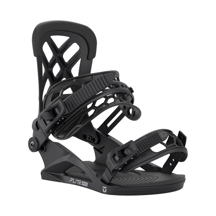 Union Flite Pro Snowboard Bindings, Medium (US Men's Size 8-10), Black New 2026