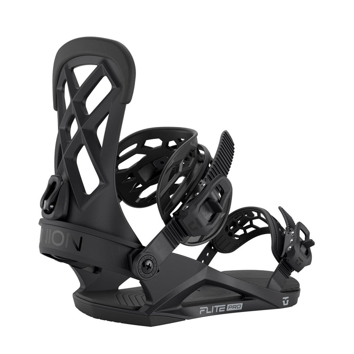 Union Flite Pro Snowboard Bindings, Medium (US Men's Size 8-10), Black New 2027