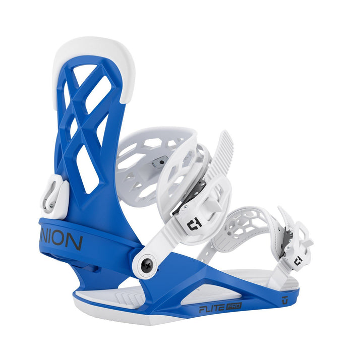 Union Flite Pro Snowboard Bindings, Small (US Men's Size 5-7.5), Blue New 2026