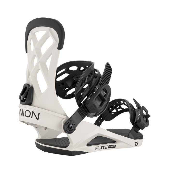 Union Flite Pro Snowboard Bindings, Large (US Men's Size 10.5-13), Bone New 2026