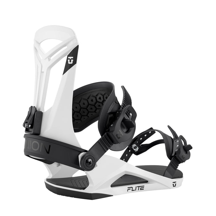 Union Flite Snowboard Bindings, Small (US Men's Size 5-7.5), White New 2026