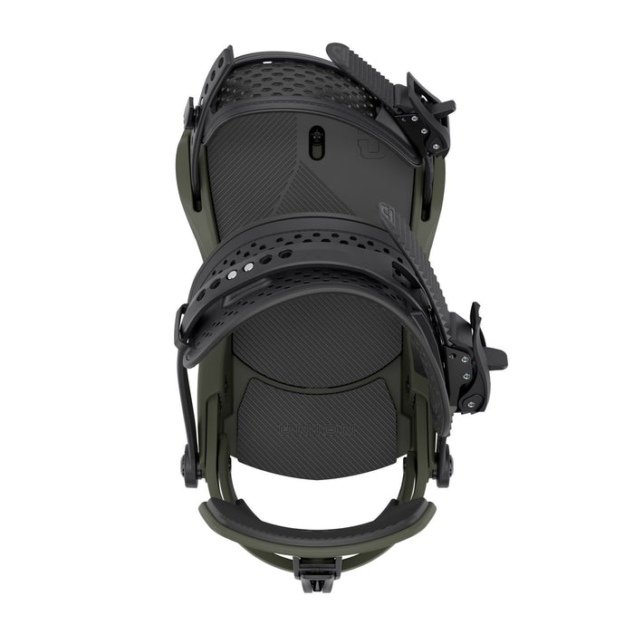 Union Force Snowboard Bindings, Mens Large (US10-13), Army Green New 2026