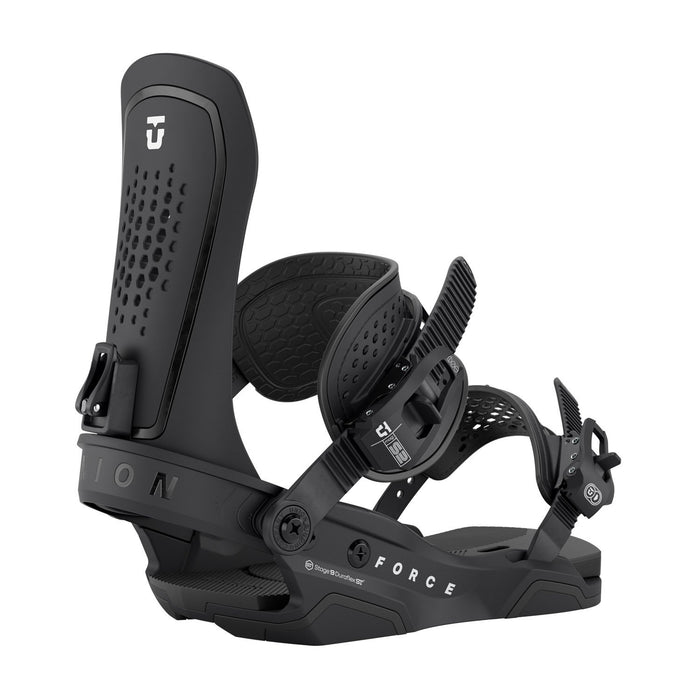 Union Force Snowboard Bindings, Mens Medium (US 8-10), Black New 2026