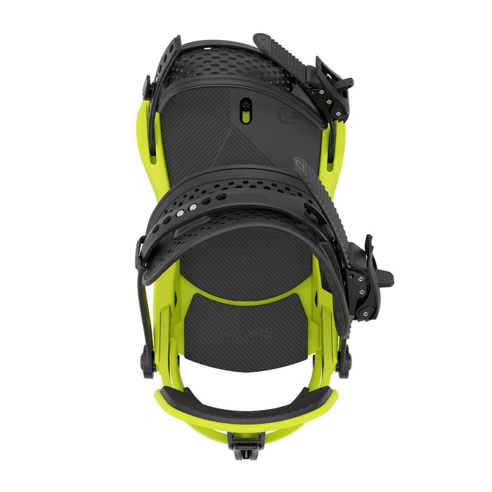 Union Force Snowboard Bindings, Mens Medium (US 8-10), Cyber Lime New 2026