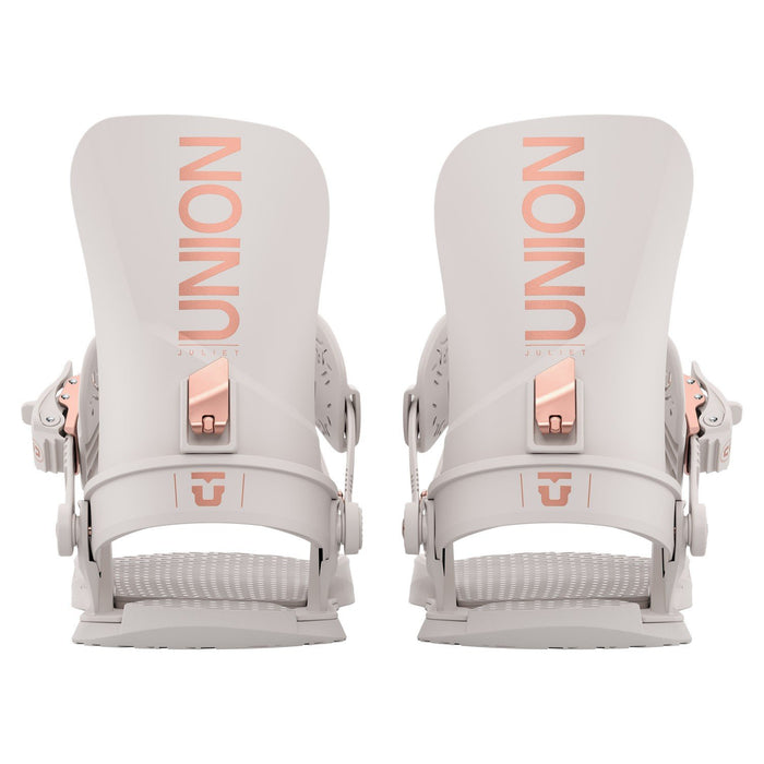 Union Juliet Snowboard Bindings Women's Medium (US 6.5-8.5) Sand/Pink New 2026