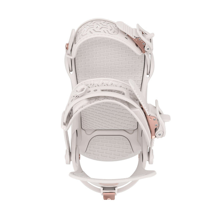 Union Juliet Snowboard Bindings Women's Large (US 9-11) Sand/Pink New 2026