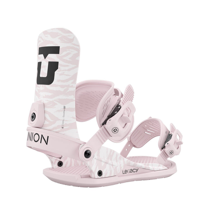 Union Legacy Snowboard Bindings Women's Medium (US 7-8.5) Pink New 2026
