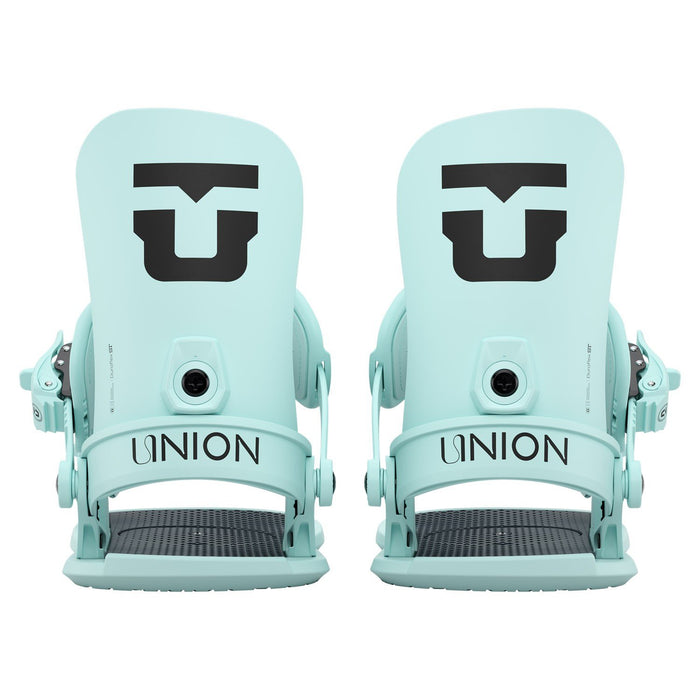 Union Legacy Snowboard Bindings Women's Large (US 9-11) Aqua New 2026