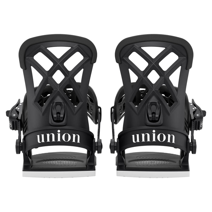 Union Rosa Snowboard Bindings Women's Large (US Size 9-11) Black New 2026
