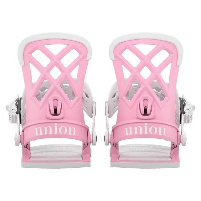 Union Rosa Snowboard Bindings Women's Large (US Size 9-11) Pink New 2026