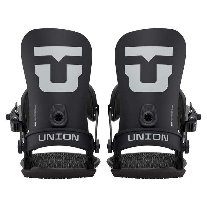 Union Strata Snowboard Bindings, Men's Large (US 10.5-13), Black New 2026