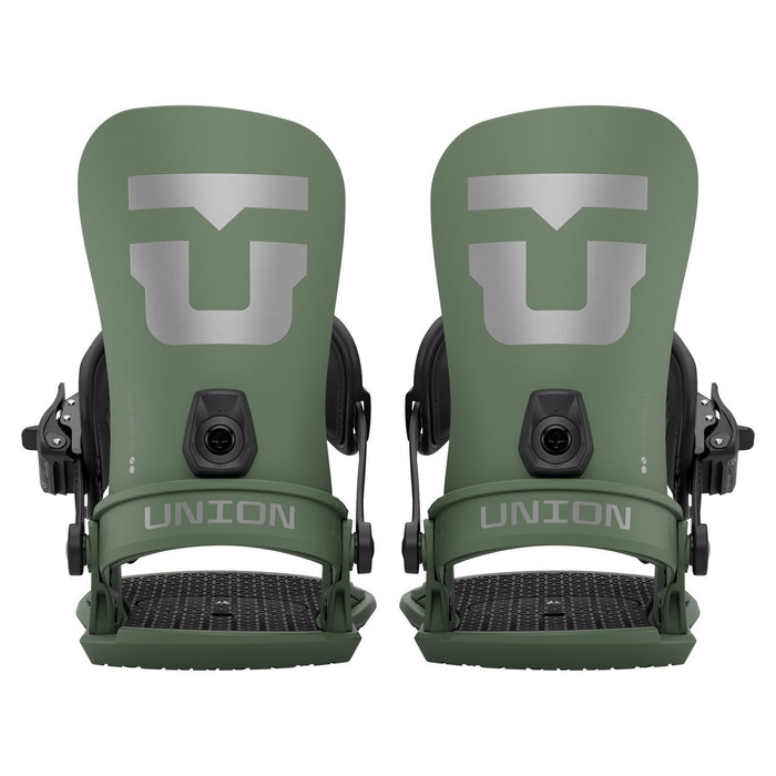 Union Strata Snowboard Bindings, Men's Medium (US 8-10), Olive Green New 2026