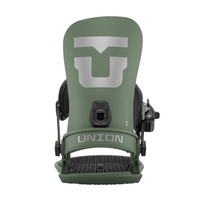Union Strata Snowboard Bindings, Men's Large (US 10.5-13), Olive Green New 2026